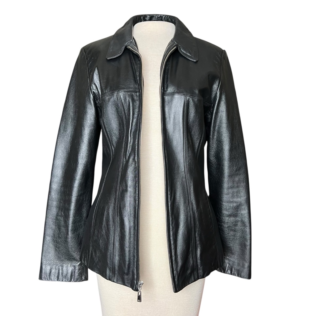 Wilsons Leather Black Leather Jacket